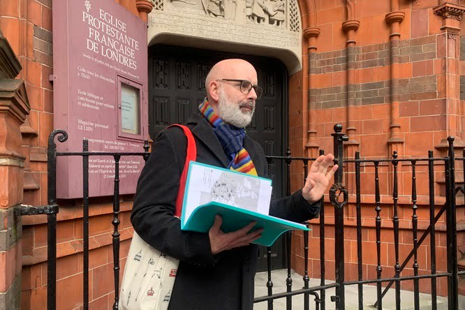 Christian guide français à Londres