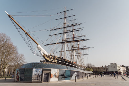 Cutty Sark voilier musée à Greenwich