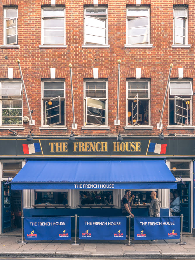 Sur les pas des français à Soho