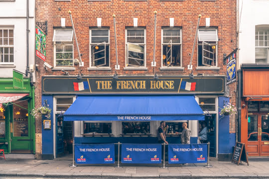 Pub français à Soho, The French House