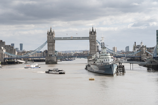 Visite guidée Au fil de la Tamise avec Towers Bridge et HMS Belfast