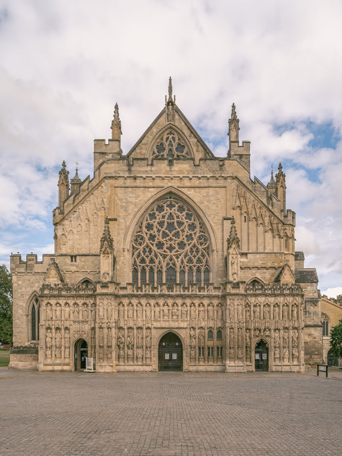 Exeter cité médiévale du comté de Devon