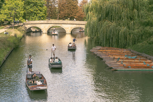 Visite guidée en français de Cambridge et de ses universités