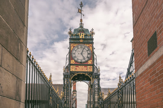 Visite guidée en français de Chester et la célèbre Eastgate Clock