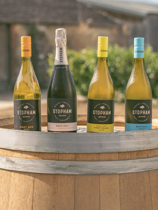 Visite en français du vignoble de Stopham et dégustation de vins blancs et effervescents