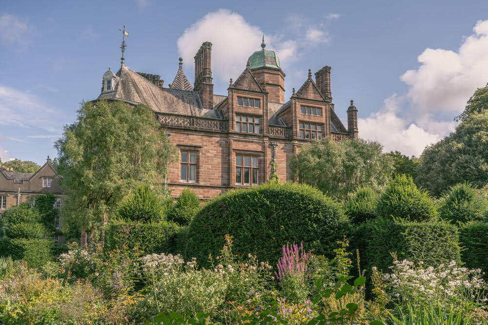 Visite guidée en français de Holker Hall résidence de la famille Cavendish dans le comté de Cumbria en Angleterre